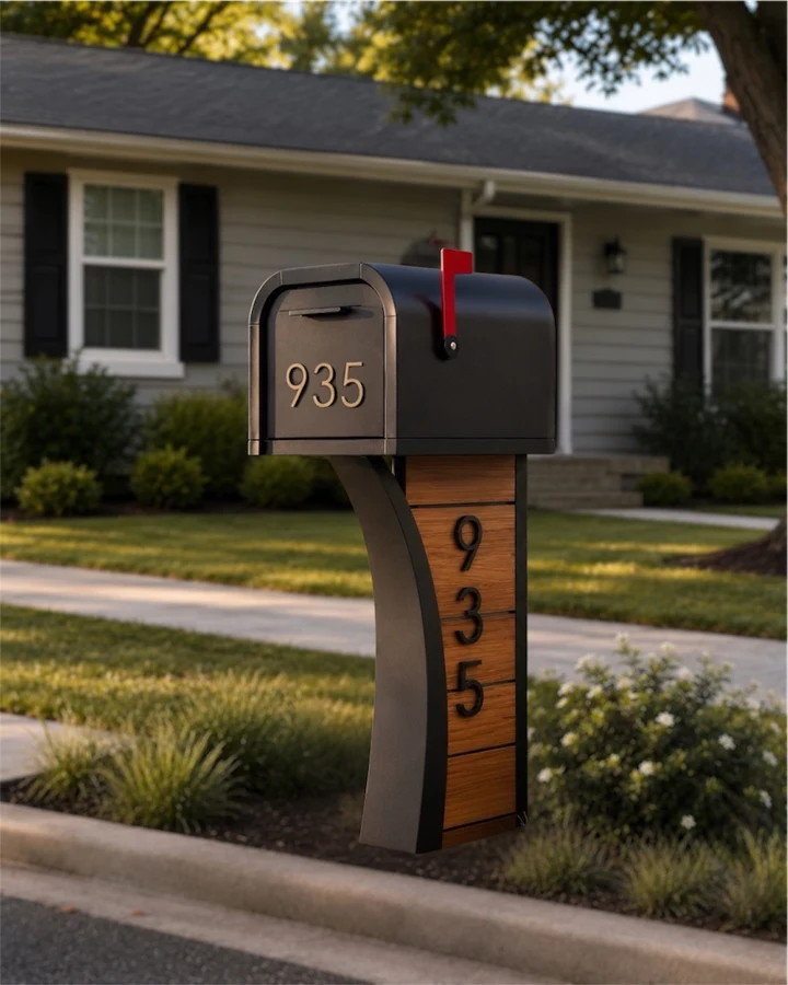 The Arcwood mailbox