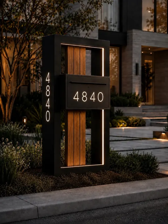 The Blackwood mailbox