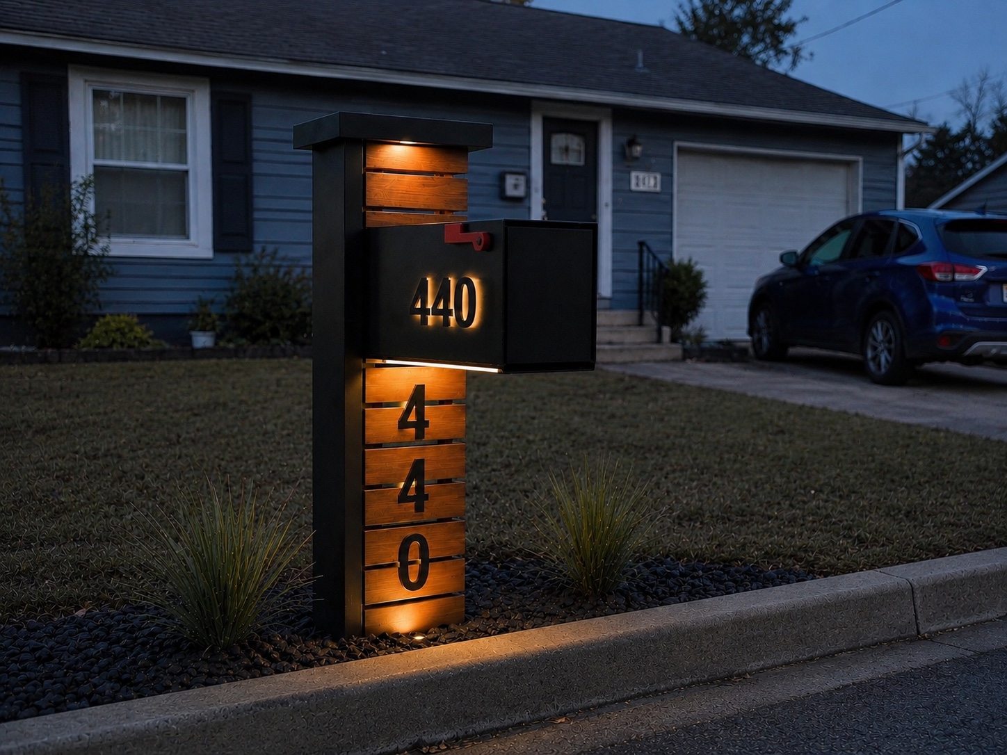 The Emberline mailbox
