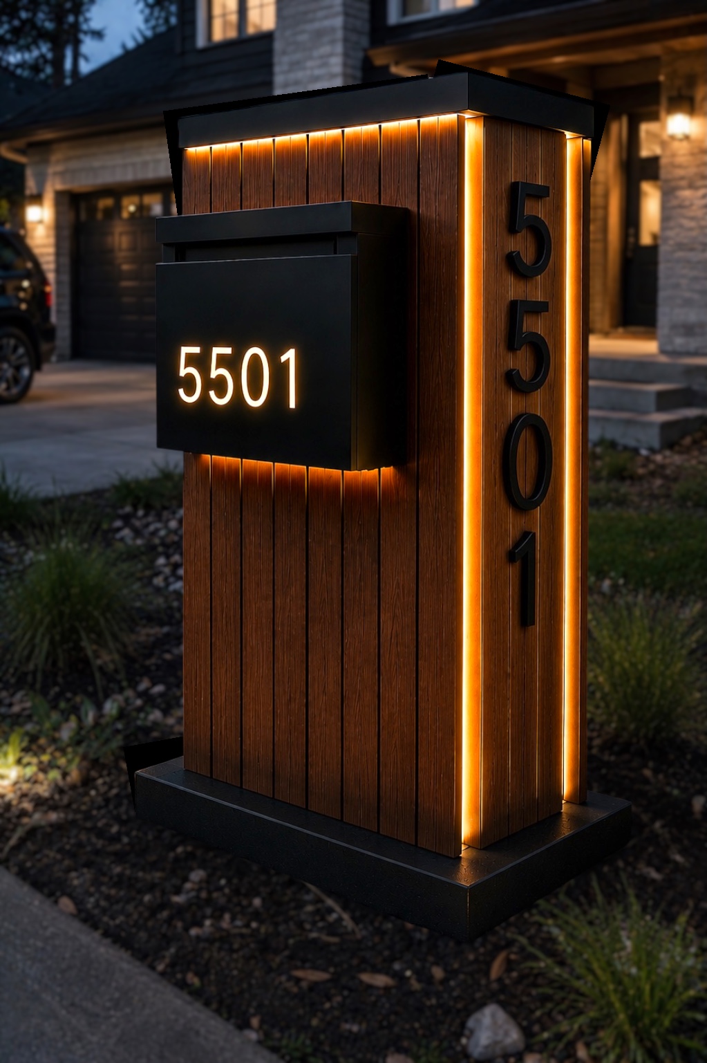 The Solstice Reserve mailbox